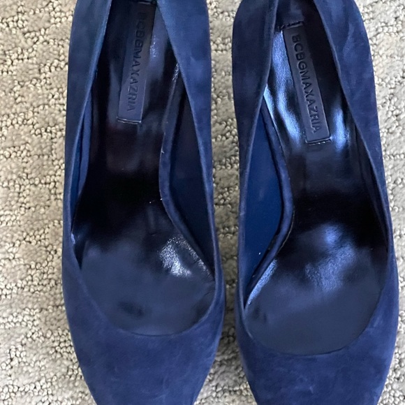 Beautiful Blue suede heels! - Picture 5 of 5